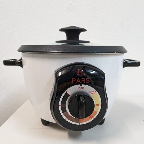Pars Automatic Persian Rice Cooker Tahdig Rice Maker -White-3 Cup-USED-M123 - Picture 1 of 7